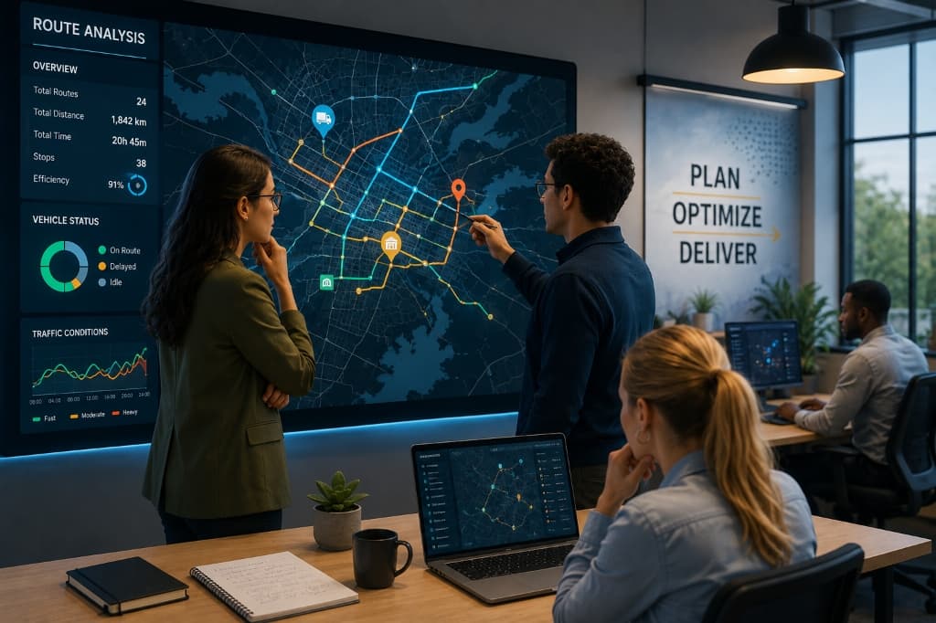 Planning and optimizing routes