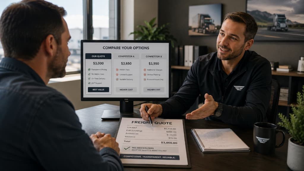 Straightforward and competitive pricing
