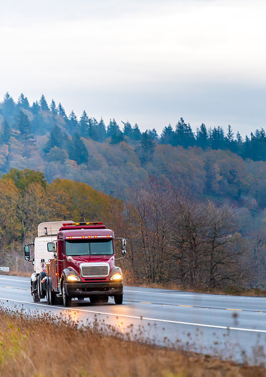 Truck On The Road