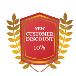 10% new Customer Discount